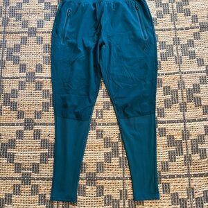 Alphalete infinity tech Men's Teal Joggers size medium